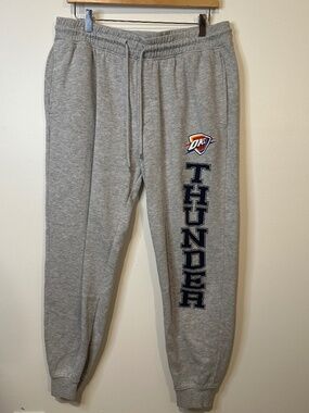 Ultra Game NBA Men’s Super Soft OKC Thunder Joggers Sweatpants